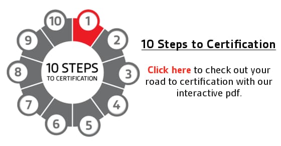 10 Steps to Certification 10 Steps to Certification