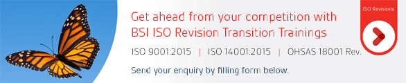 ISO Revisions Training Courses Request Form - BSI