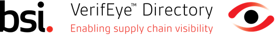 BSI VerifEye Directory - Enabling supply chain visibility
