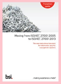 ISO 27001:2013 Transition Guide