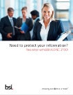 ISO 27001 product brochure cover