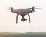 drone in field