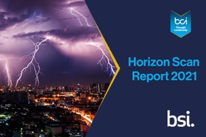 2021 Horizon Scan Report cover