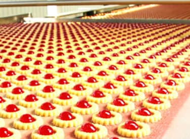 Industrial production of cupcakes