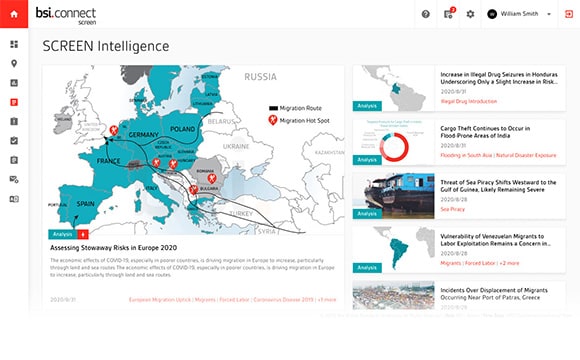 BSI Connect Screen Intelligence