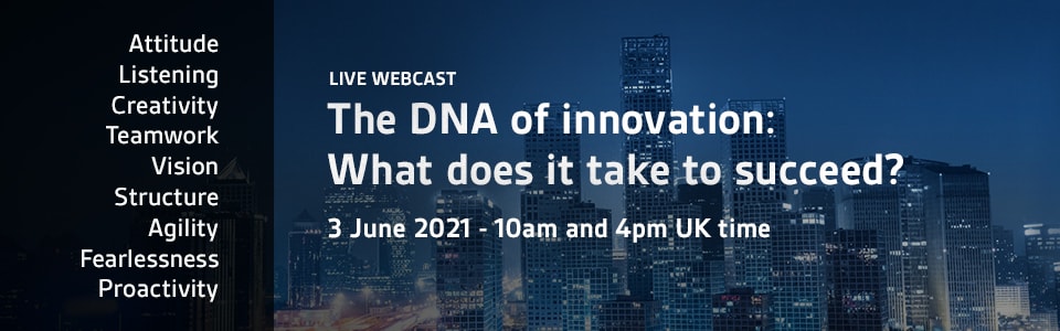 Webcast: The DNA of innovative organizations