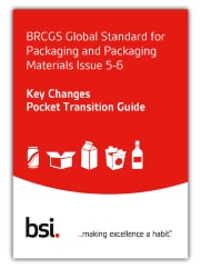 BRCGS Packaging Materials: Guía de transición a la versión 6