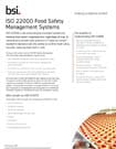 ISO 22000 brochure cover