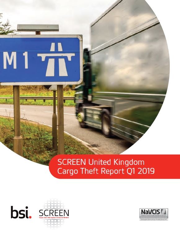 UK Cargo theft report 2019 q1