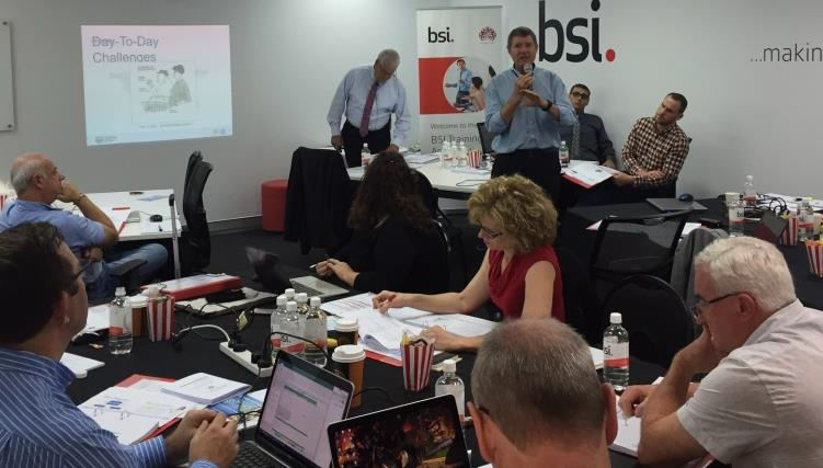 Paul Valder, President, ACG conducting Training at BSI Paul Valder, President, ACG conducting Training at BSI