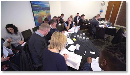 Participants at BAM & Skanska Supply Chain event