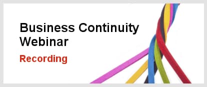 Business Continuity Webinar