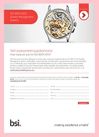 Self Assessment Questionaire (PDF)
