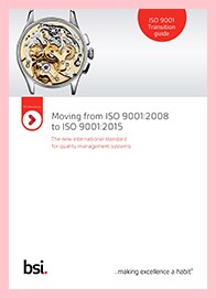 ISO 9001 Revision Transition Guide (PDF) ISO 9001 Revision Transition Guide (PDF)