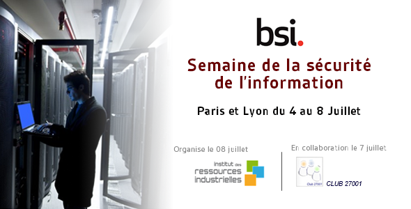 Semaine de la sécurité de l'information BSI 2016