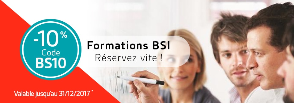 Promotions formations BSI