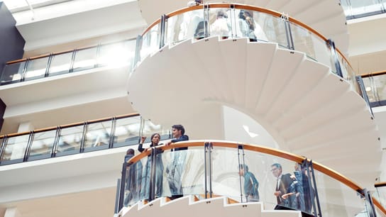 Stairs view