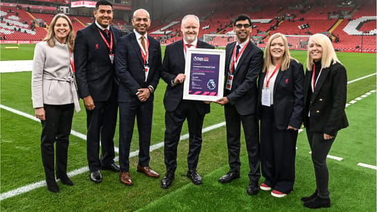 Liverpool FC erhält Auszeichnung