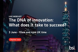 BSI Built Environment Innovation webinar BSI Built Environment Innovation webinar