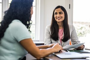 business meeting women