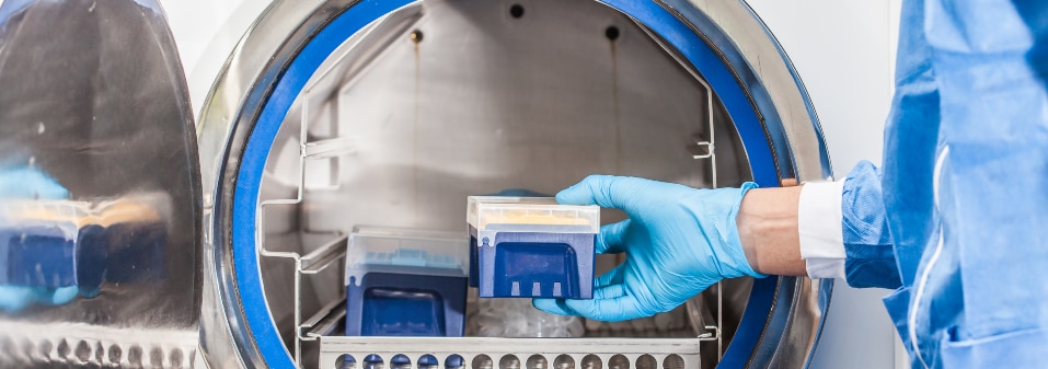 Sterilization in laboratories