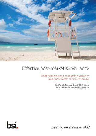 Effective post-market surveillance