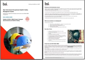 Developing ISO 45001
