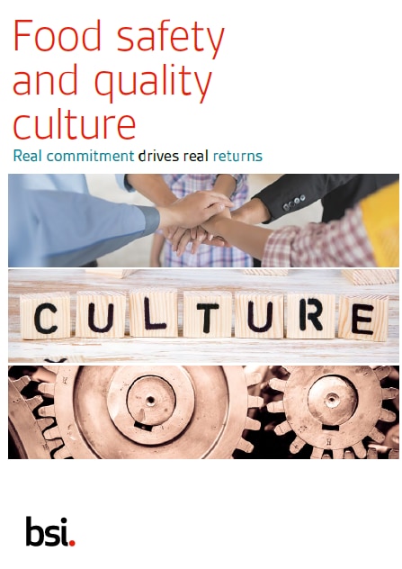 Food and Safety Culture whitepaper cover
