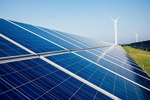 Solar Panels and Wind Turbines