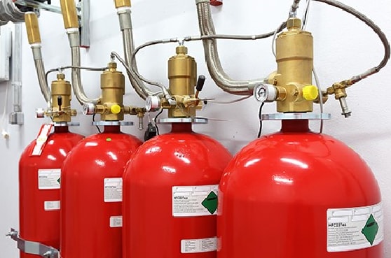gas suppression system certification