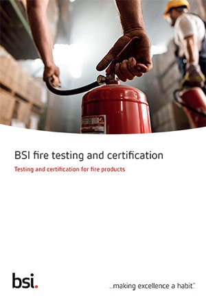 list of fire standards