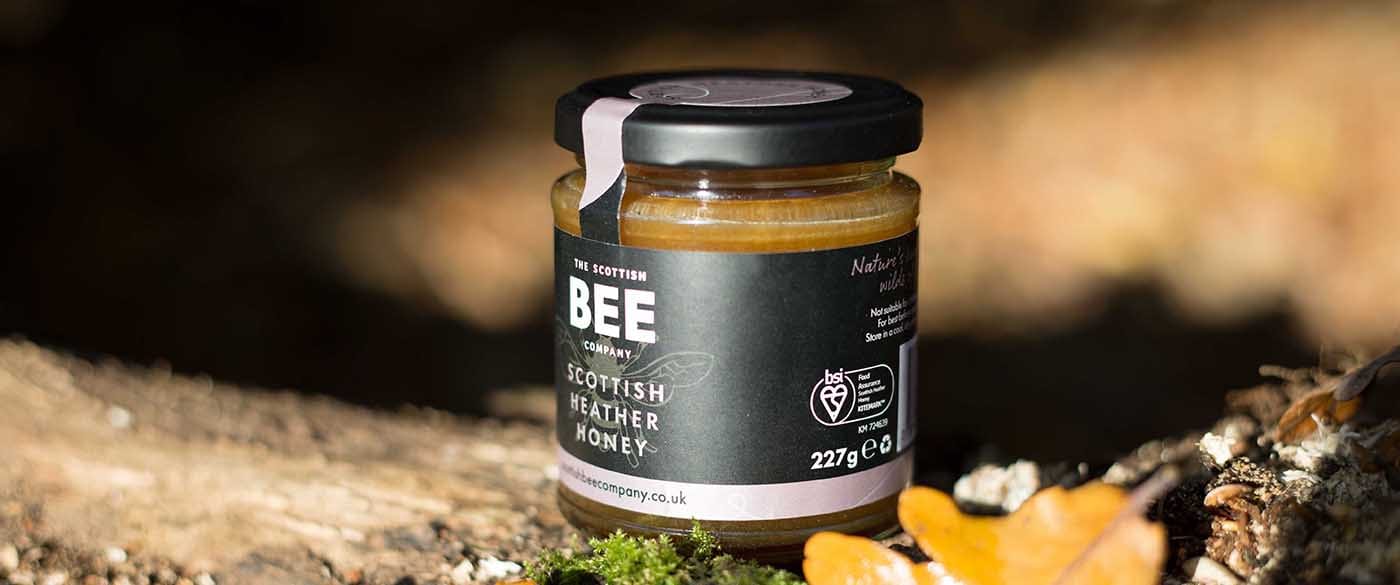 jar of Scottish Heather Honey