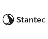 Stantec logo on a white background