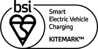 Kitemark for electric vehicle charging logo