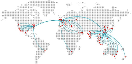 BSI offices global map