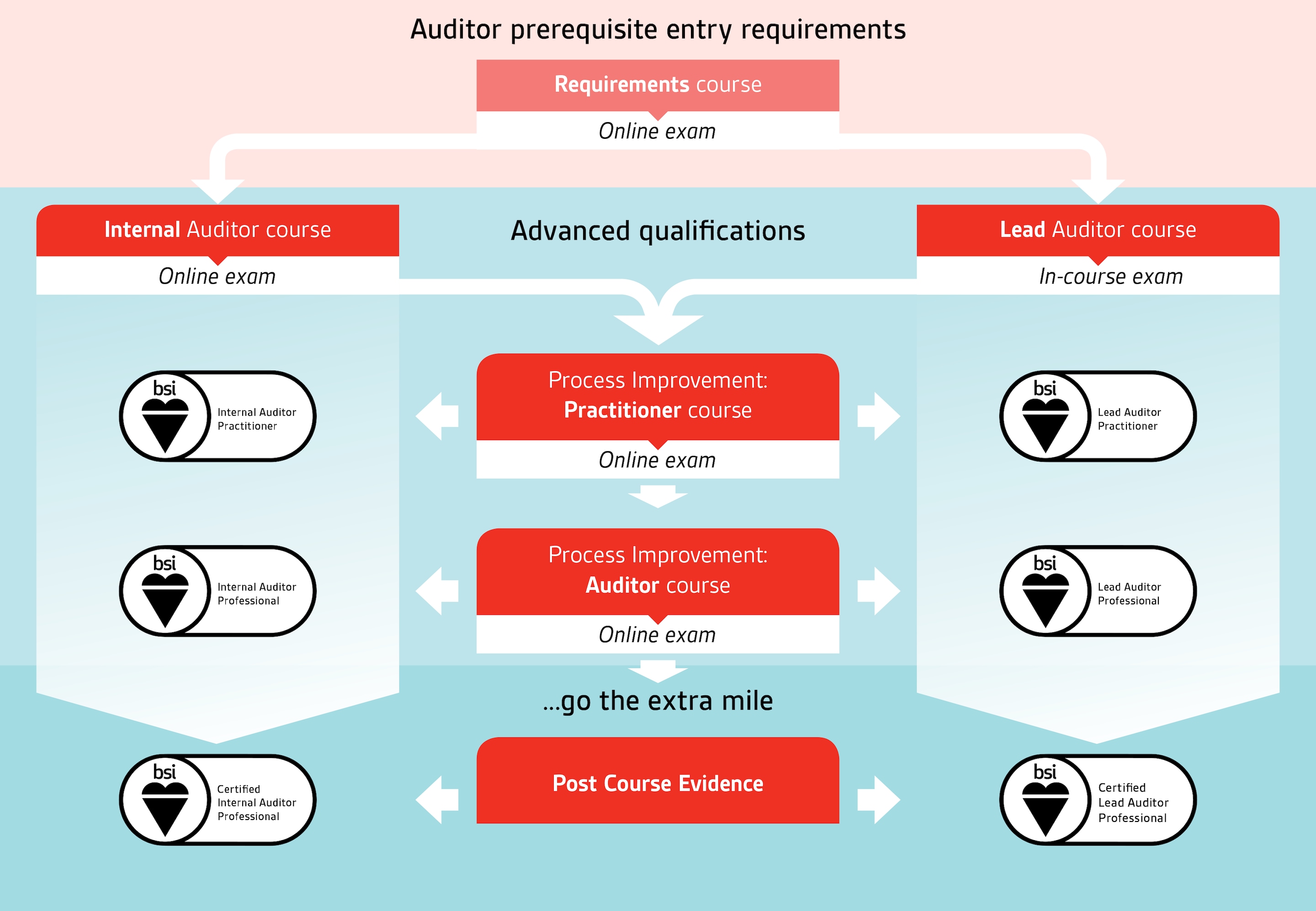 Auditor qualifications BSI