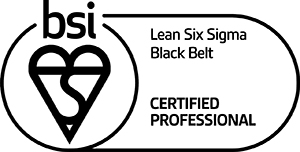 Lean Six Sigma Black Belt Mark of Trust logo