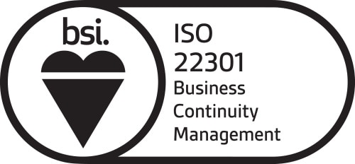 bsi iso 22301 logo