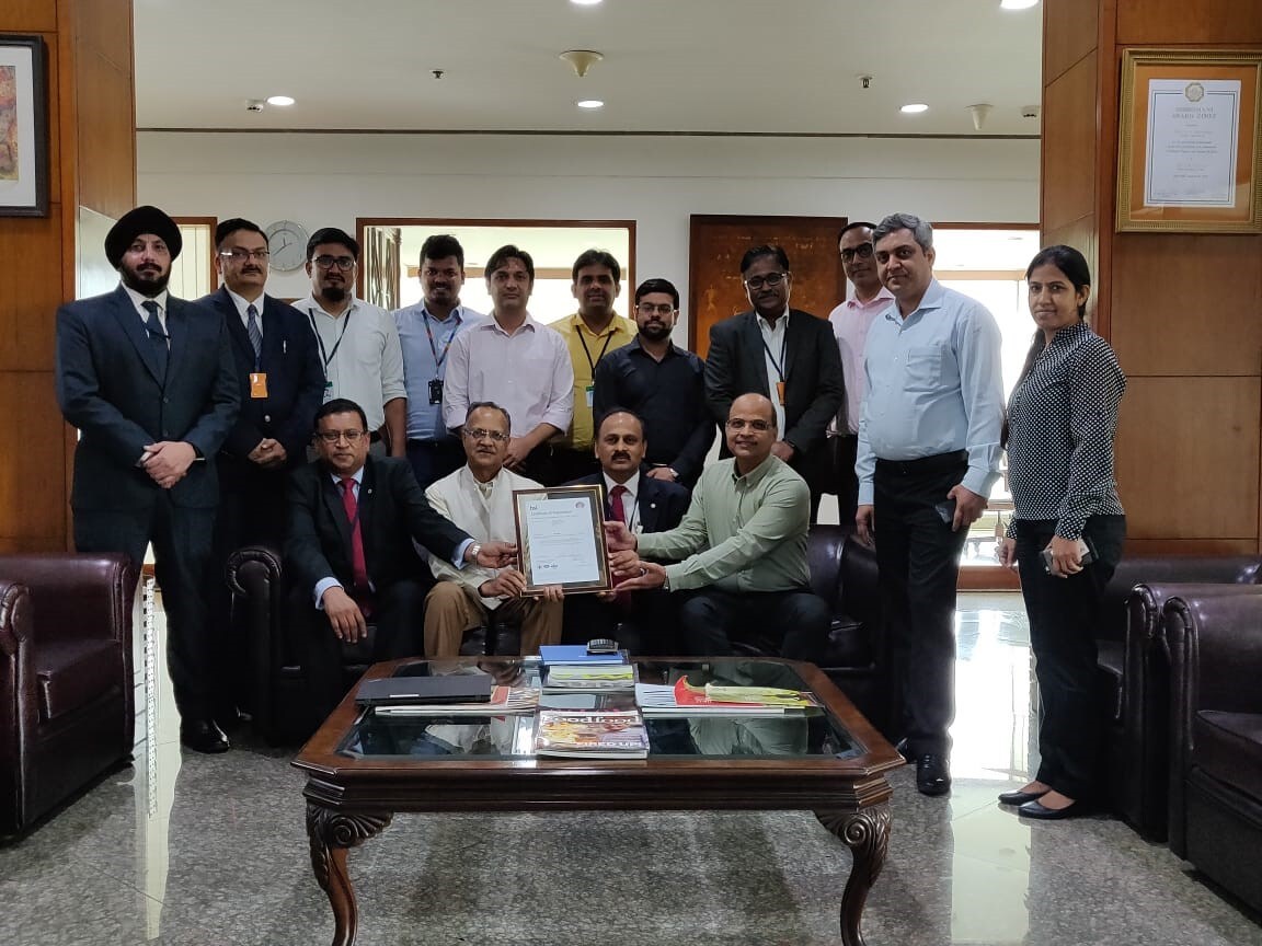 ISO 27001:2013 Certificate Presentation to Dabur India Limited ISO 27001:2013 Certificate Presentation to Dabur India Limited