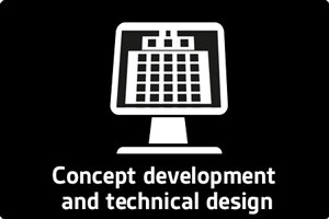 Concept, development and technical design