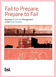 Business Continuity Management in the Food Industry