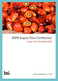 RSPO Supply Chain Certification