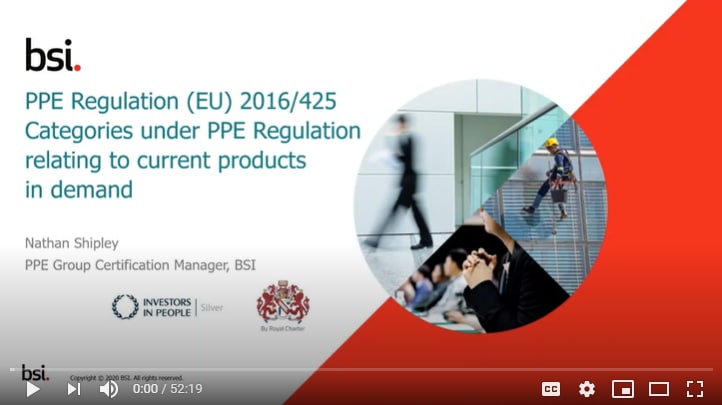 PPE Regulation: Deep dive of the categories of products in high demand