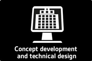 Konzept, Entwicklung und Design