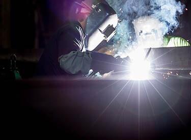 welding in the dark welding in the dark