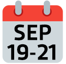 September 19-21. 2022 September 19-21. 2022