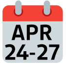 April 24 - 27, 2023