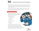 BSI’s Supply Chain Verification Service Brochure