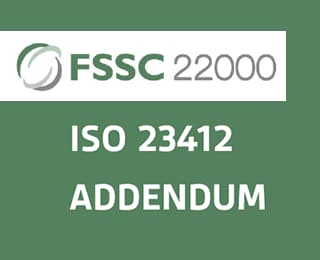 FSSC 22000的ISO 23412附錄