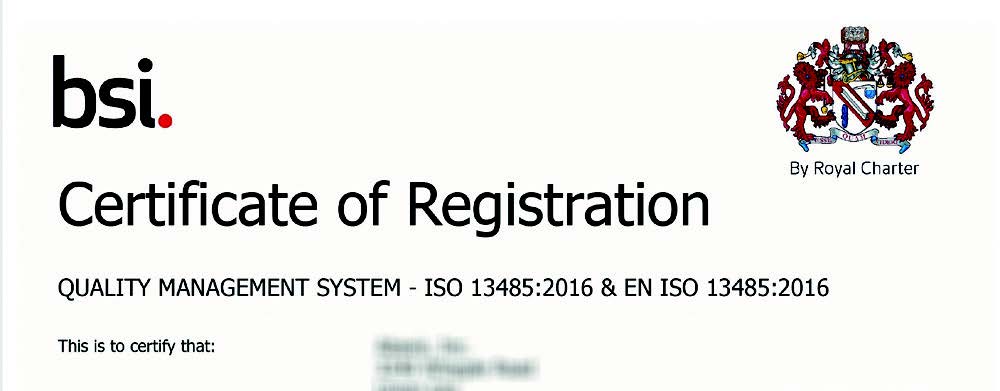 ISO 13485 QMS